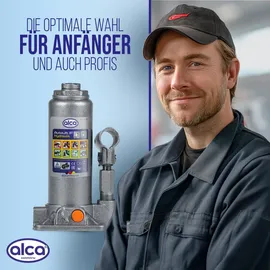 Alca Wagenheber Stahl 195–380 mm grau