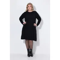 MIAMODA Strickkleid Schwarz 46/48