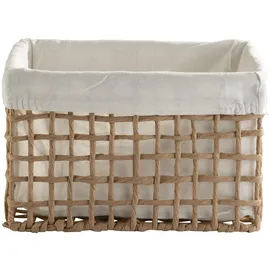 Home4You Aufbewahrungskorb 30 x 19 cm Beige/Braun