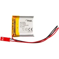 Akyga Li-Po Akku 3,7V/1000mAh 150mm - Silber