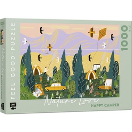 Edition Michael Fischer GmbH Feel-good-Puzzle 1000 Teile - Nature LOVE: Happy Camper