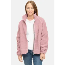 DERBE Fleecejacke Kuschelby Rosa Teddy