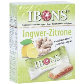 Arno Knof GmbH Ibons Ingwer Zitrone Box Kaubonbons