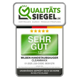 Clean Maxx CLEANmaxx Milbensauger Rotation Power blau
