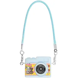 BerryBase Fotografen Outfit, Mini Camera, für Energize Lab Eilik Desktop Roboter - Farbe: blau
