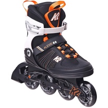 K2 Skates Damen Inline Skates Alexis 80, Black - orange, 30E0874.1.1.090