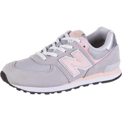 NEW BALANCE 574 Sneaker Kinder in rain cloud, Größe 38 - beige