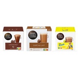 Nescafé Dolce Gusto Kaffeekapseln Chococino, Café au Lait, Nesquik 3er Pack 48St