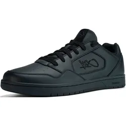 Sneaker K1X "Sweep Low black/black M", Gr. 42,5, schwarz (schwarz, schwarz), Leder, sportlich, Schuhe