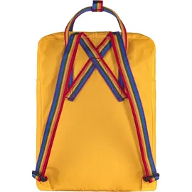 Fjällräven Kanken Rainbow 16 l warm yellow/rainbow pattern