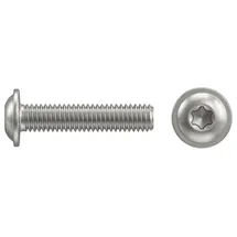 Industrial Quality Supplies Flachkopfschraube ISO 7380-2 M 8 x 10 -T40 200 Stück
