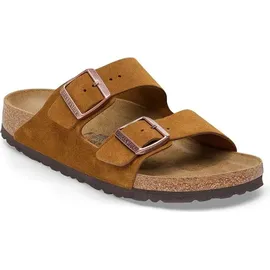 Birkenstock - Arizona Suede Sandalen Herren mink - braun