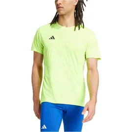 adidas Adizero Essentials Laufshirt Herren - Lucid Lemon - S