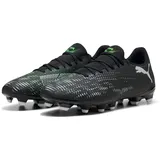 Puma Future 8 Play FG/AG Fußballschuhe 02 black/cool light gray/fluo green 44