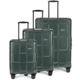 Epic Crate Reflex Koffer-Set 3-tlg. grün