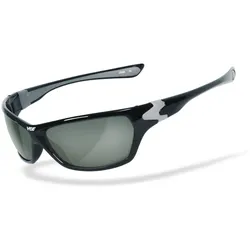 HSE SportEyes Highsider polarisierend Sonnenbrille, schwarz-grau für Männer
