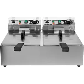 Yato Gastro Fritteuse 2x6L 2x3000W 425x580x305mm