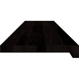 vidaXL Treppenstufen 16 Stk. Dunkelbraun 110x30x2 cm Massivholz Eiche - Braun