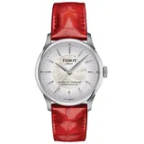 TISSOT Chemin des Tourelles Powermatic 80 - Rot, Weiß