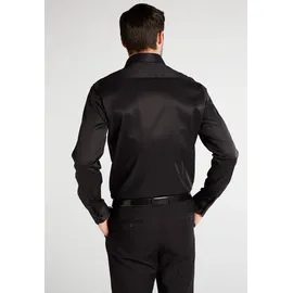 Eterna "MODERN Fit 1863 Hemd Halbarm mit Brusttasche schwarz 40,