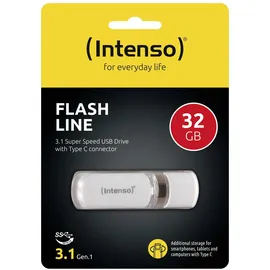 Intenso Flash Line 32 GB weiß USB 3.2