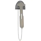 Legrand 038091 Hammer mit Kette und Wandhalterung Türkette