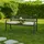 Relaxdays Gartenbank 90 x 150 x 57,5 cm Anthrazit
