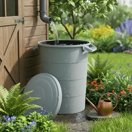 Spetebo Regentonne 80 l grau