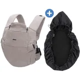 fillikid Babytrage & Wetterschutz Natural ab 3,5 -20