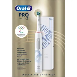 Oral-B Pro 3 3500 Olympia Special Edition weiß + Reiseetui