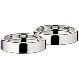 Edzard Kerzenteller Sanremo vernickelt Silber