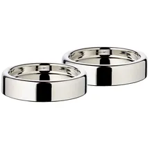 Edzard Kerzenteller Sanremo vernickelt Silber