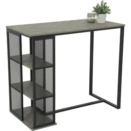 HELA Tische Bartisch Klara 120 x 60 x 103 cm Grau