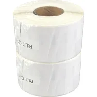 Ampertec Etiketten kompatibel zu Dymo Labelwriter 99012 (S0722400) weiß,