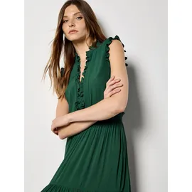 Apricot Maxikleid Freizeitkleid Grün 34