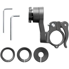 Interphone Handyhalter Universalhalter für Rundrohr Ø 12 - 30 mm, Quicklock-Verschluss