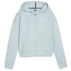 PUMA Train Favorite Fleece Kapuzenjacke Damen 23 - turquoise surf XL