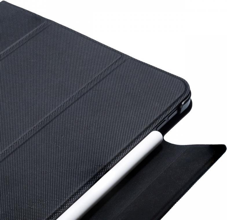 Tucano UP Plus - Schutzhülle Flip-Hülle für Tablet - Schwarz - 25,9 cm - 26,7 cm (10.2" - 10.5") - für Apple 10.2"  iPad (7. Generation, 8. Generation), 10.5"  iPad Air (3. Generation) (IPD102UPP-BK)