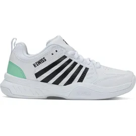 K-Swiss Court Express 2 Carpet Schwarz/Weiß/Mint 37 1/2