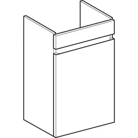 Geberit Renova Plan New Waschtischunterschrank, 1 Tür, 501902JK1,
