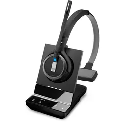 EPOS IMPACT SDW 5033, Einseitiges kabelloses DECT-Headset Noise Cancelling-System mit zwei Mikrofonen, Optimiert für UC und mit Skype for Business-Zer