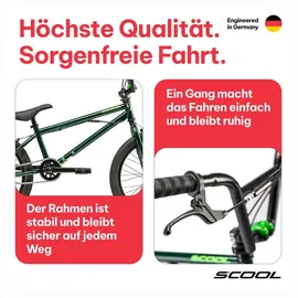 S'COOL XtriX 20 Zoll RH 31 cm grün