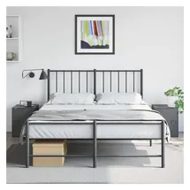 vidaXL Nachtschrank 2 Stk. 34,5 x 39 x 44 cm Anthrazit