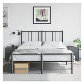 vidaXL Nachtschrank 2 Stk. 34,5 x 39 x 44 cm Anthrazit