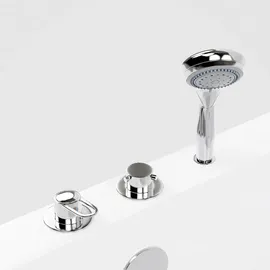 Home Deluxe Vital L Sitzbadewanne 80 x 94 cm links
