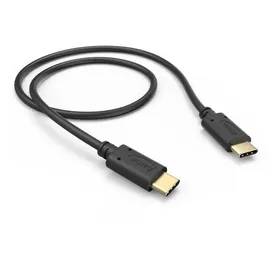 Hama USB-C auf USB-C 0,5 m Schwarz