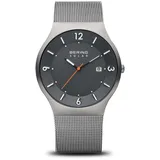BERING Herren Uhr Solar Movement - Solar Collection mit Edelstahl und Saphirglas 14440-077