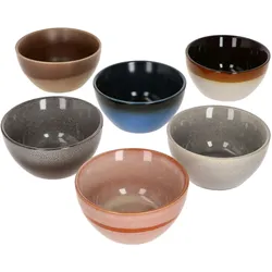 6er Set Snack- & Dip-Schale rund Earth - 24301892