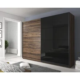 Home Affaire Wäscheschrank Galaxy 270 x 210 x 61 cm Schwarz