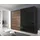 Home Affaire Wäscheschrank Galaxy 270 x 210 x 61 cm Schwarz
